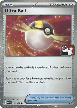 Ultra Ball (Cosmos Holo) 131/132 Common Prize Pack Series Cards Pokemon NM/M - Image 3