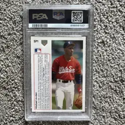 1991 Upper Deck Michael Jordan #SP1 PSA 7 - Image 2