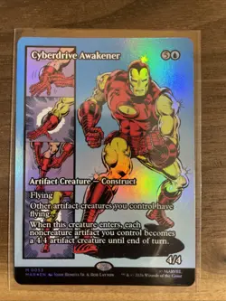 Cyberdrive Awakener (Borderless Foil) Marvel Universe Eternal-Legal - Image 1