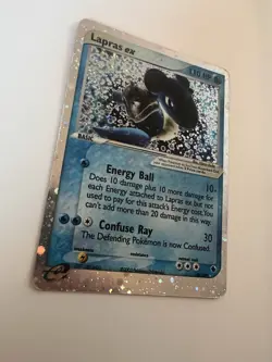 Lapras ex 99/109 EX Ruby & Sapphire Holo Ultra Rare English 2003 HP 110 - Image 2