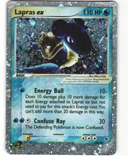 Lapras ex Pokemon TCG Ruby & Sapphire 99/109 HP - Image 1