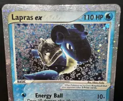 2003 Pokemon Ruby and Sapphire 99/109 Lapras EX (HP) - Image 2