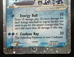 2003 Pokemon Ruby and Sapphire 99/109 Lapras EX (HP) - Image 3