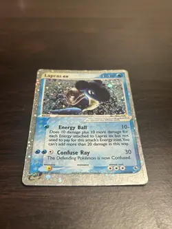 Pokemon Lapras ex 110 HP Ultra Rare Holo EX Ruby & Sapphire 99/109 2003 English - Image 2