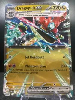 Dragapult ex 130/167 Twilight Masquerade Pokemon Near Mint - Image 1
