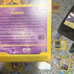 WOTC Pokemon TCG Alakazam H1/H32 Skyridge Holo Holo Rare 100 HP Stage 2 Eng - Image 3