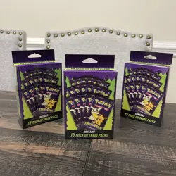 2025 Pokemon TCG TRICK OR TRADE Booster New Sealed (with 15 Packs inside) - Image 1