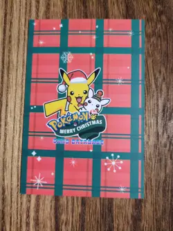Mario Pikachu - Cracked Ice Holo - Christmas Card Database - Pokemon - Image 2