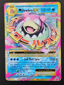 M SLOWBRO EX 27/108 HOLO EVOLUTIONS POKEMON NM/M 2016 - Image 1