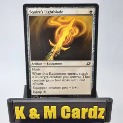 MTG - Edge of Eternities - Squire's Lightblade - Foil - #36 - NM - Image 1