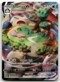 Snorlax VMAX #142/202 (Holo) (NM) SWSH01: Sword & Shield Base Set SWSH01 Pokemon - Image 1