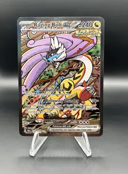 Raging Bolt ex 166/131 SV Prismatic Evolutions Full Art Holo 240 HP 2025 EN - Image 1