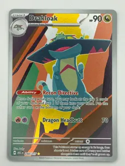 DRAKLOAK 248/217 ILLUSTRATION RARE ASCENDED HEROES POKEMON NM/M - Image 1