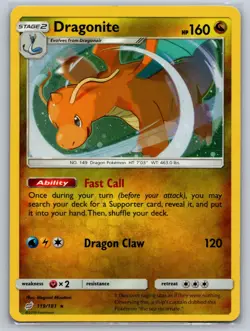DRAGONITE 119/181 COSMOS HOLO TIN PROMO POKEMON NM - Image 1