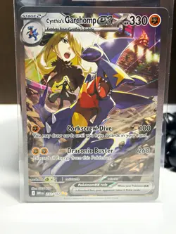 Cynthia’s Garchomp ex 232/182 Destined Rivals Hyper Rare Holo ENG - Image 1