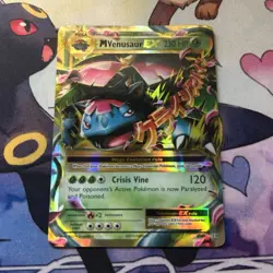 Pokemon TCG M Venusaur EX 2/146 XY Full Art Holo Ultra Rare 230 HP English - Image 1