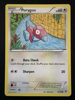 Porygon - 2015 Pokemon XY Ancient Origins 64/98 - Image 1