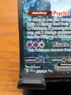 Pokemon TCG Paldean Fates Gardevoir ex Special Illustration Rare Holo 233/091 - Image 5