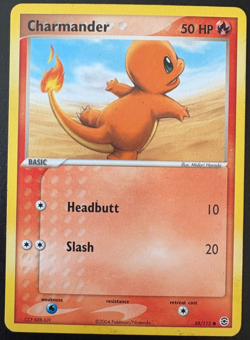 Pokemon TCG Charmander Firered & Leafgreen 58/112 Regular LP - Image 1