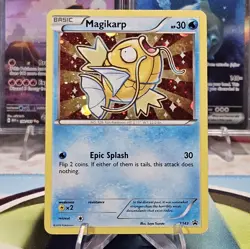 Shining Magikarp XY143 Black Star Promo Cosmo Holofoil MP - Image 1