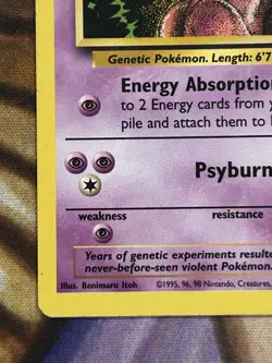 Pokemon Mewtwo WOTC Black Star Promo #14 English Regular - MP 🔥 - Image 4