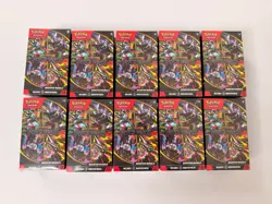 10x Pokemon TCG: Mega Evolution Pitch Black Booster Bundle 6 Packs In HAND ✅ - Image 1