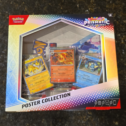 Pokemon TCG Prismatic Evolutions Poster Collection Box 2025 - Image 1