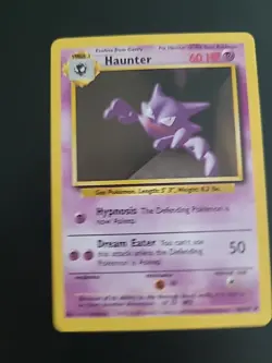 Haunter 29/102 - 1999 Unlimited Base Set WOTC Uncommon - Pokemon LP/MP - Image 1