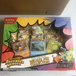 Pokemon Ascended Heroes First Partners Deluxe Pin Collection TCG Sealed - Image 1