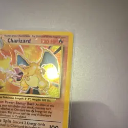 Pokemon Charizard 4/102 Base Set Holo Rare Stage 2 120 HP English 1999 - Image 5