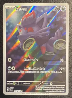 Zorua Full Art UR 075/064 Pokemon TCG S&V Shrouded Fable Ultra Rare NM* - Image 1