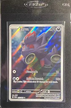 Zorua Full Art UR 075/064 Pokemon TCG S&V Shrouded Fable Ultra Rare NM* - Image 3