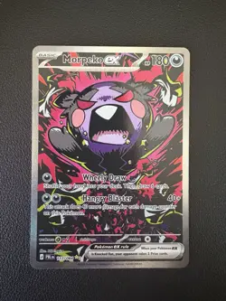 Pokemon TCG Morpeko EX 117/084 Pitch Black SIR Pack Fresh - Image 1