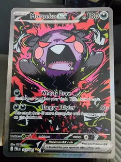 Morpeko ex 117/084 PBL Pitch Black Special Illustration Rare SIR Pokemon TCG - Image 1
