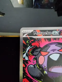 Morpeko ex 117/084 PBL Pitch Black Special Illustration Rare SIR Pokemon TCG - Image 3