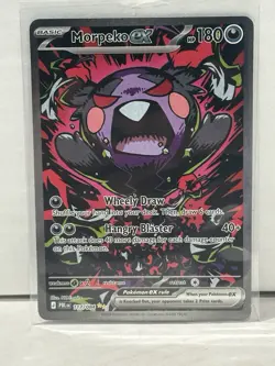 Morpeko Ex SIR 117/084 Pokemon Pitch Black - Pack Fresh NM-M - Image 1