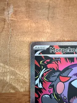 Morpeko ex Pokemon TCG Pitch Black SIR 117/084 Holo English - Image 3