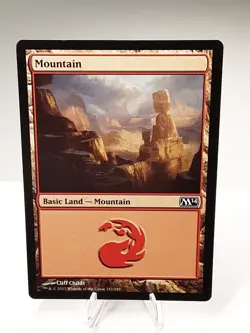 MTG - M14 - Mountain - #249 - Lightly Played - Image 1