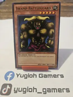 Yu-Gi-Oh Swamp Battleguard SP15 1st Edition Common Light Played - Image 1