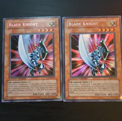 2 Konami Yu-Gi-Oh! Blade Knight CT1-EN002 Secret Rare Holo Limited Edition - Image 1