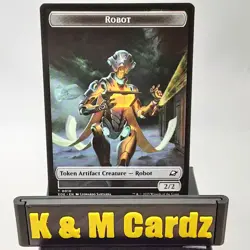 MTG - Edge of Eternities - Robot Sliver Double-Sided Token - #0001 - NM - Image 3