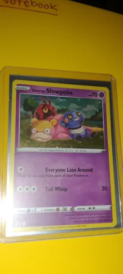 Galarian Slowpoke SWSH126 Holo P Sword & Shield Promo Pokemon Holo Near Mint - Image 1