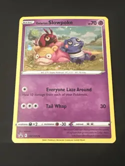 Pokemon Galarian Slowpoke SWSH126 Sword & Shield Promo Holo Basic 70HP EN - Image 1