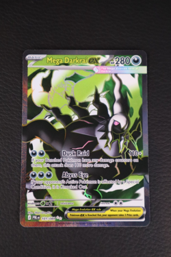 Mega Darkrai ex Full Art 101/084 Pitch Black ME05 Ultra Rare Pokemon Card NM - Image 1