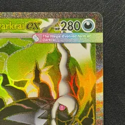 Mega Darkrai ex 101/084 - Full Art Ultra Rare - Pitch Black - Pokemon TCG - NM/M - Image 4