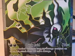 Pokemon TCG Mega Darkrai EX 101/084 Pitch Black Ultra Rare Full Art Holo - Image 3