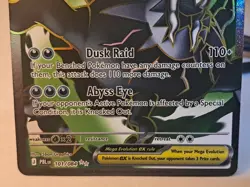 Pokemon TCG Mega Darkrai EX 101/084 Pitch Black Ultra Rare Full Art Holo - Image 4