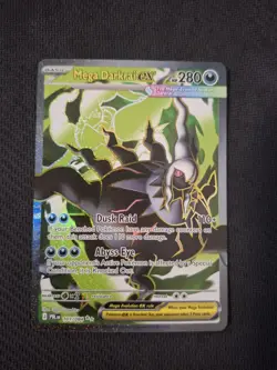 Pokemon Mega Darkrai ex 101/084 Full Art Ultra Rare Holo Near Mint Pitch Black - Image 1
