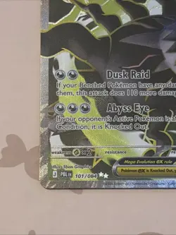 Mega Darkrai ex 101/084 Pokemon TCG Ultra Rare Full Art Holo Pitch Black - Image 4