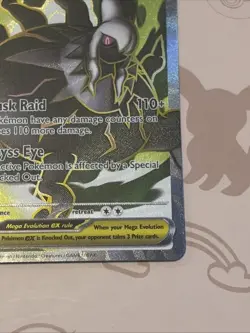 Mega Darkrai ex 101/084 Pokemon TCG Ultra Rare Full Art Holo Pitch Black - Image 5